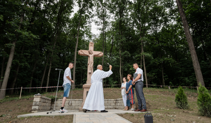 Šport a Kultúra / Posvätenie kríža 2021 - foto