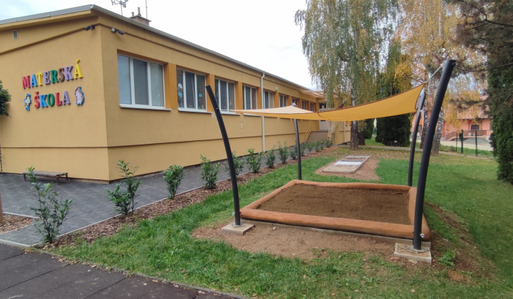 Detské ihriská a hracie prvky v MŠ Šemša