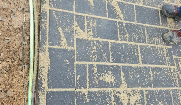 3. fotografia fotogalérie Rekonštrukcia chodníka v obci Šemša