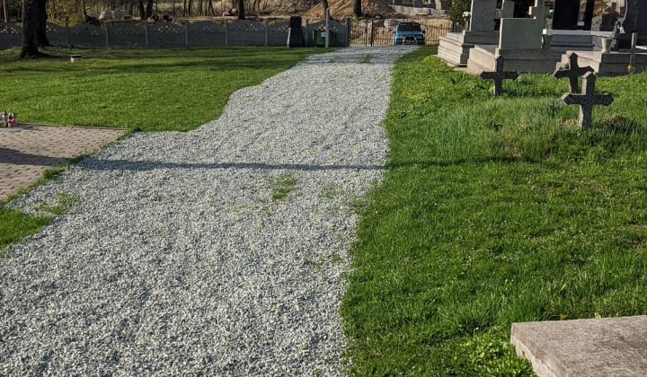 7. fotografia fotogalérie Rekonštrukcia chodníka v obci Šemša