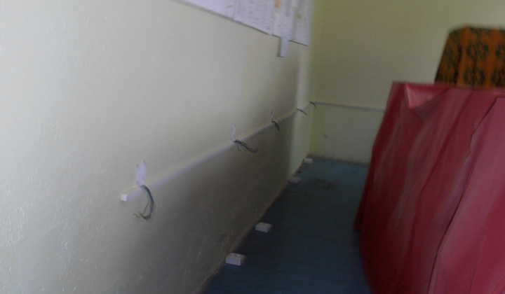 Rekonštrukcia ele.rozvodov a kazetových stropov ZŠ a MŠ 2014