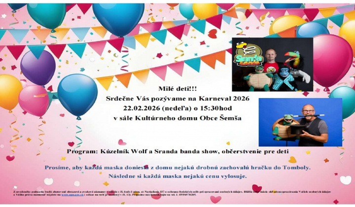 Fotka - Karneval 2026