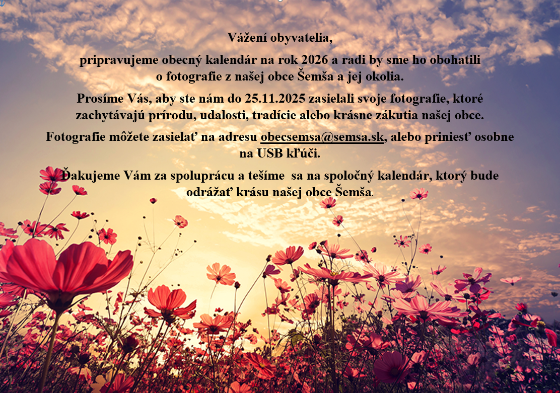 Fotka - Kalendár 2026
