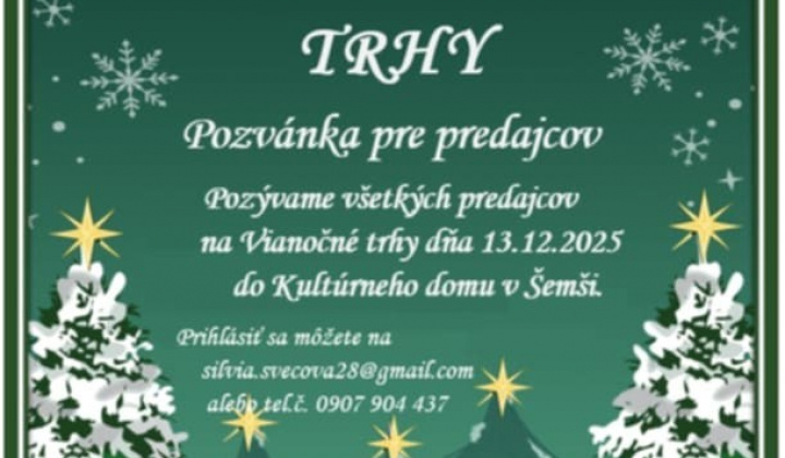 Fotka - Vianočné trhy 2025